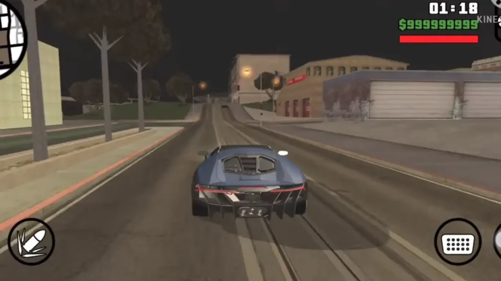 GTA SA Cleo Mod APK Car Drive