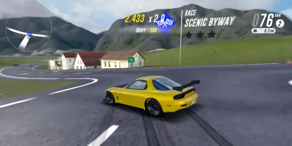 Horizon Driving Simulator Mod APK gameplay